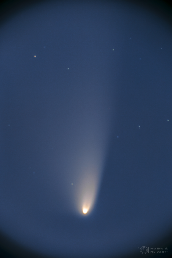 Twilight comet Pan-STARRS