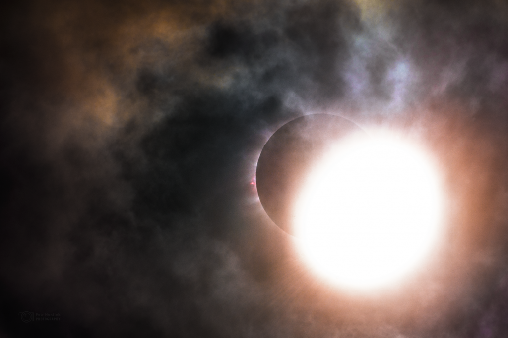 Cloudy, sometimes eclipse