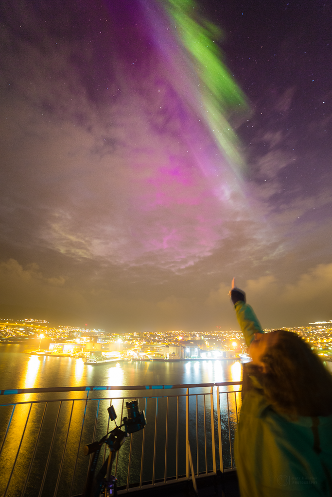 Touch the aurora!