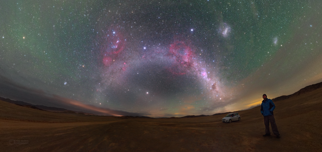 Sensing the spheres in Atacama desert