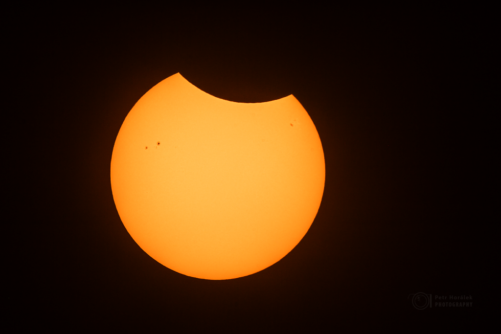 The Botswana partial eclipse