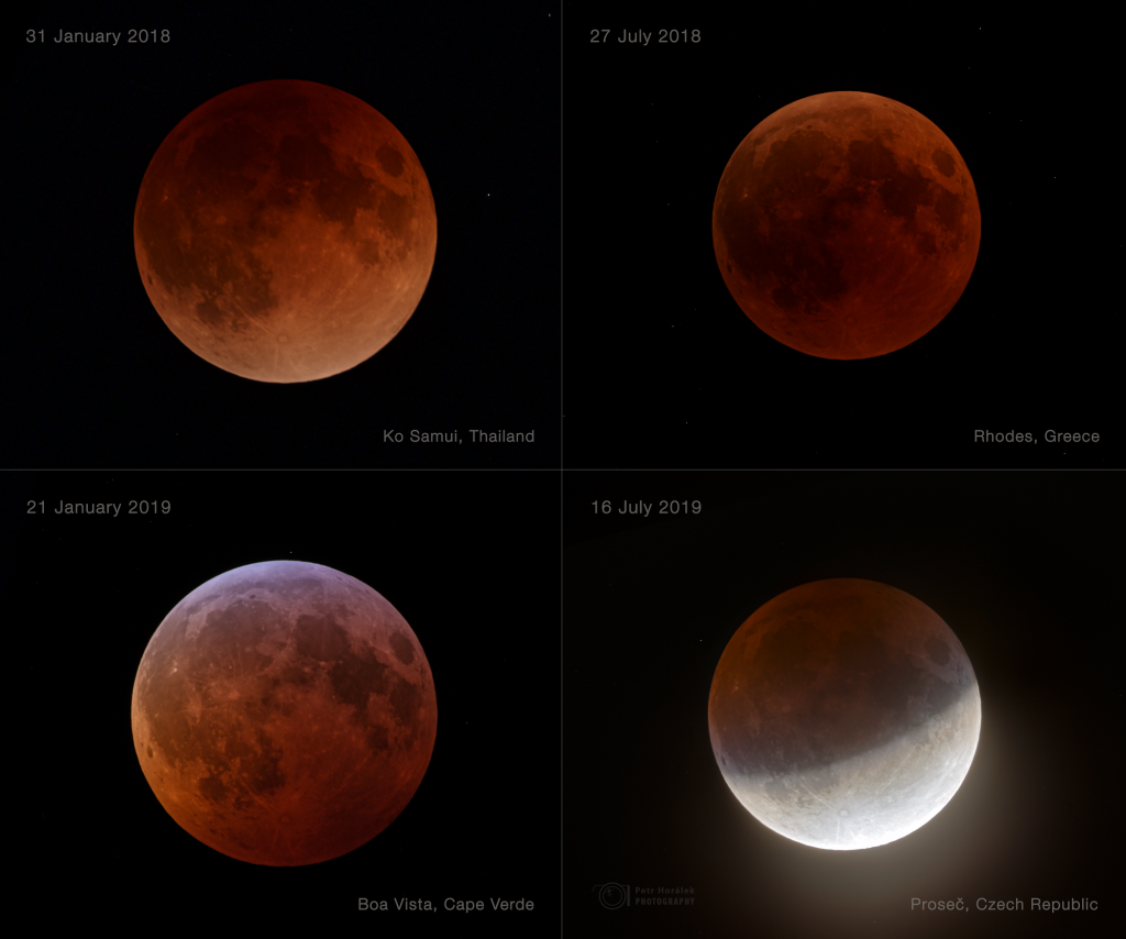 Lunar Eclipses Collection