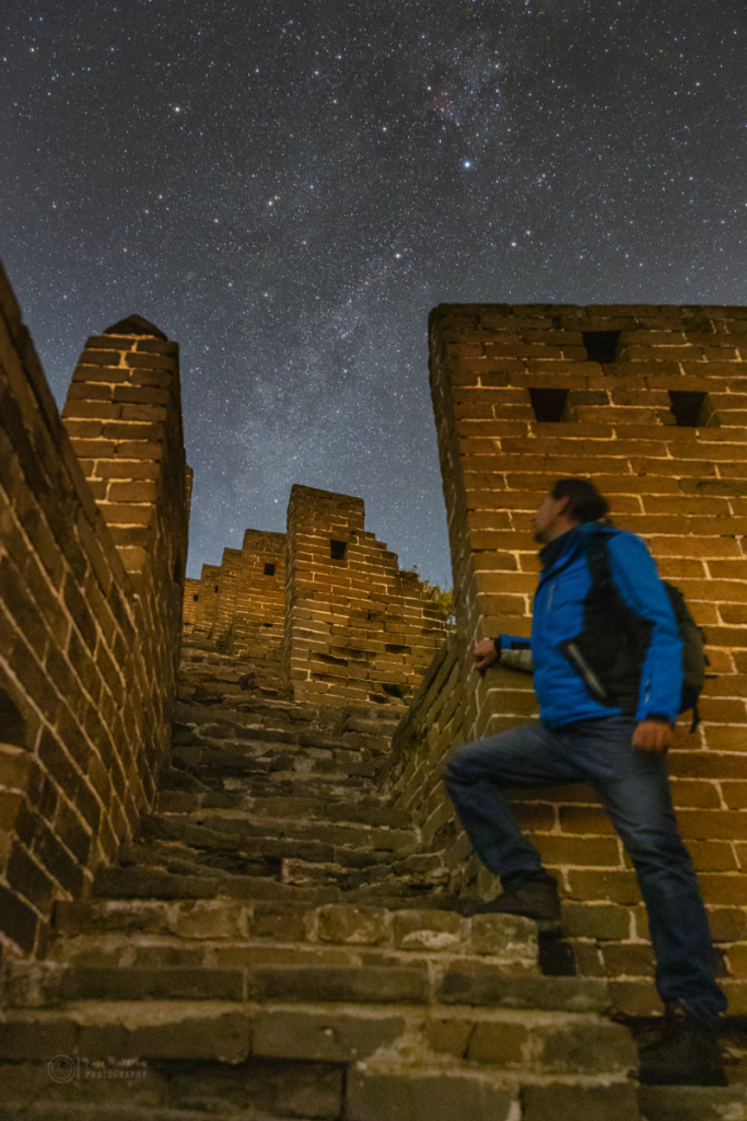 Stargazing on the Great Wall