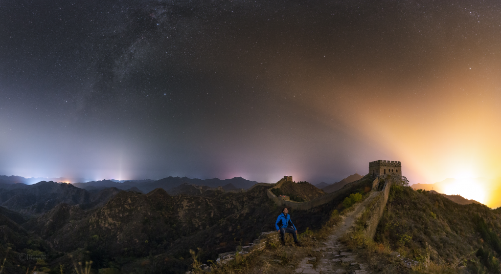 Stargazing on the Great Wall