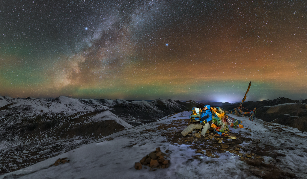 On the Tibetian summit
