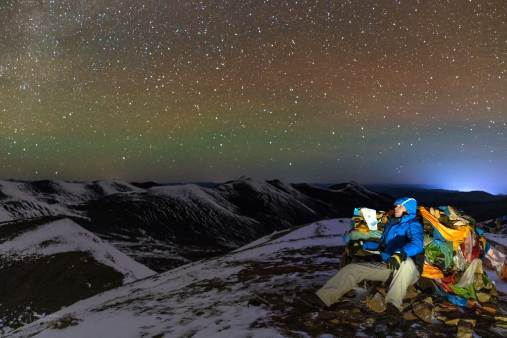 On the Tibetian summit