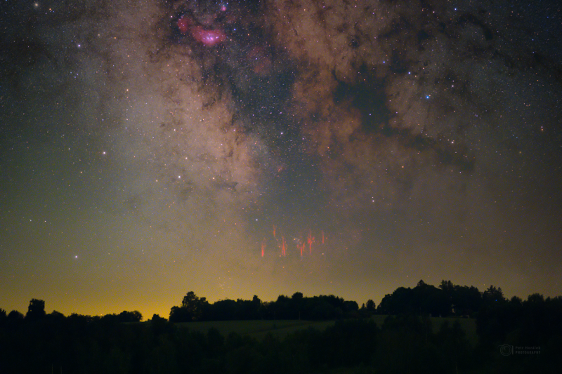 Distant Sprite vs. Milky Way
