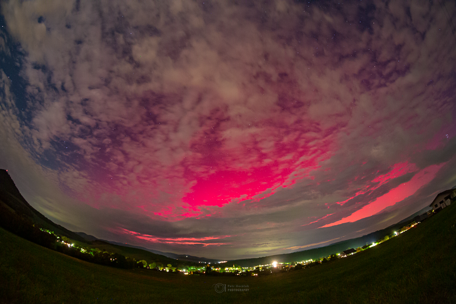 Cloudy Geomagnetic Storm on 10 October 2024