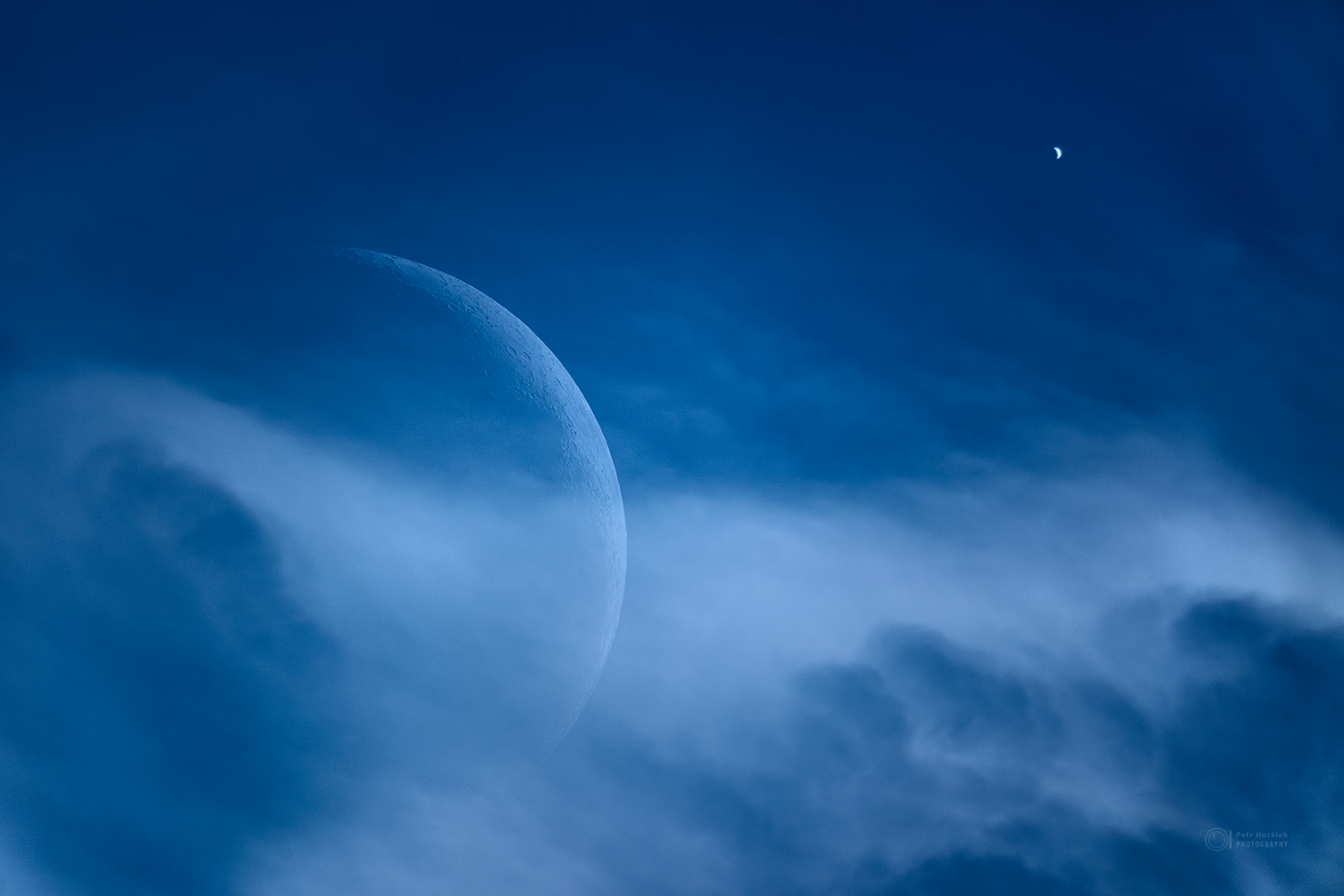 Two Crescents in the Sky