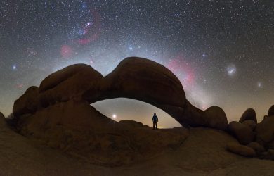 Vyhlížení Venuše pod Spitzkoppe Vyhlížení Venuše pod Spitzkoppe