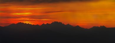 Vysoké Tatry z Prešova Vysoké Tatry z Prešova