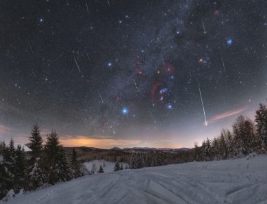 Meteory a Orion Meteory a Orion