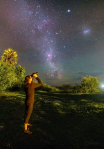 Pozorování jižní galaxie Pozorování jižní galaxie