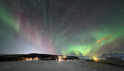 Auroras over Tromsø Auroras over Tromsø