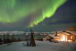 Auroras over Tromsø Auroras over Tromsø