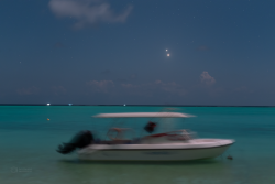 Conjuction of Venus and Jupiter on 1st March 2023 over Thoddo Island (annotated).Line of Venus and Jupiter on 1 March 2023 over Thoddo Island