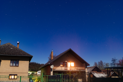 Aurora Borealis over Slovakia on 25 November 2023