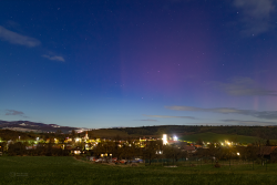 Aurora Borealis over Slovakia on 25 November 2023