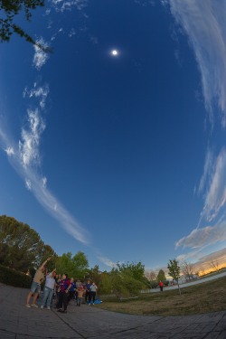 Dramatic view to the Solar Eclipse 2024 from Durango, Mexico Dramatic view to the Solar Eclipse 2024 from Durango, Mexico