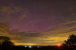 Faint Aurora Borealis from Zahorice, Czech Republic, on 2nd May 2024. Faint Aurora Borealis from Zahorice, Czech Republic, on 2nd May 2024.
