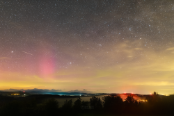 Aurora Borealis on 5 May 2024 from Záhořice, Czech Republic