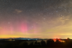 Aurora Borealis on 5 May 2024 from Záhořice, Czech Republic