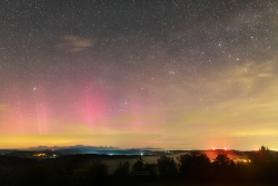 Aurora Borealis on 5 May 2024 from Záhořice, Czech Republic