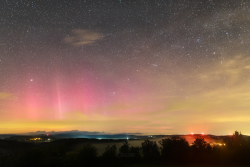Aurora Borealis on 5 May 2024 from Záhořice, Czech Republic