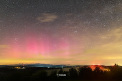Aurora Borealis on 5 May 2024 from Záhořice, Czech Republic