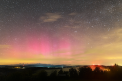 Aurora Borealis on 5 May 2024 from Záhořice, Czech Republic