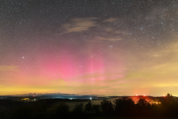 Aurora Borealis on 5 May 2024 from Záhořice, Czech Republic