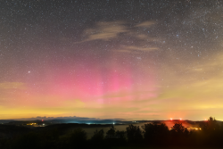 Aurora Borealis on 5 May 2024 from Záhořice, Czech Republic