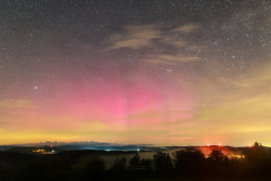 Aurora Borealis on 5 May 2024 from Záhořice, Czech Republic