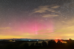 Aurora Borealis on 5 May 2024 from Záhořice, Czech Republic