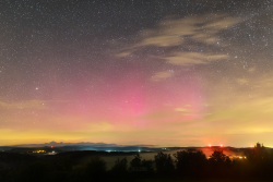 Aurora Borealis on 5 May 2024 from Záhořice, Czech Republic