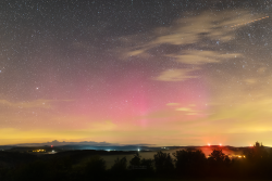 Aurora Borealis on 5 May 2024 from Záhořice, Czech Republic