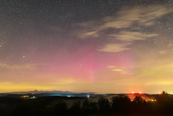 Aurora Borealis on 5 May 2024 from Záhořice, Czech Republic