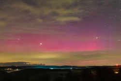 Aurora Borealis on 5 May 2024 from Záhořice, Czech Republic