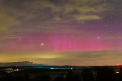 Aurora Borealis on 5 May 2024 from Záhořice, Czech Republic