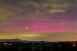 Aurora Borealis on 5 May 2024 from Záhořice, Czech Republic