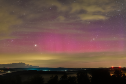 Aurora Borealis on 5 May 2024 from Záhořice, Czech Republic