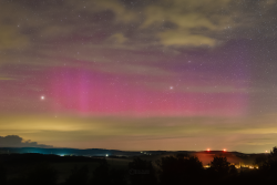 Aurora Borealis on 5 May 2024 from Záhořice, Czech Republic