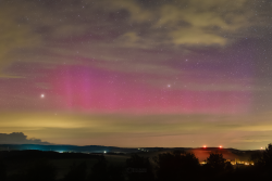 Aurora Borealis on 5 May 2024 from Záhořice, Czech Republic