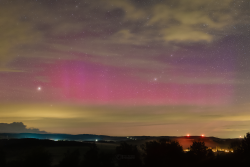 Aurora Borealis on 5 May 2024 from Záhořice, Czech Republic