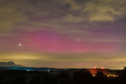 Aurora Borealis on 5 May 2024 from Záhořice, Czech Republic