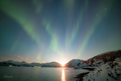 Epic Auroras over Sommarøy on 14 February 2025