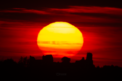 Dramatic Sunset over Lichnice Castle on 13 June 2025