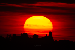 Dramatic Sunset over Lichnice Castle on 13 June 2025