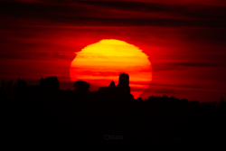 Dramatic Sunset over Lichnice Castle on 13 June 2025