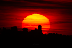 Dramatic Sunset over Lichnice Castle on 13 June 2025